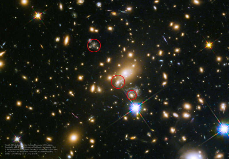 SN Рефсдаль: первое предсказанное изображение сверхновой