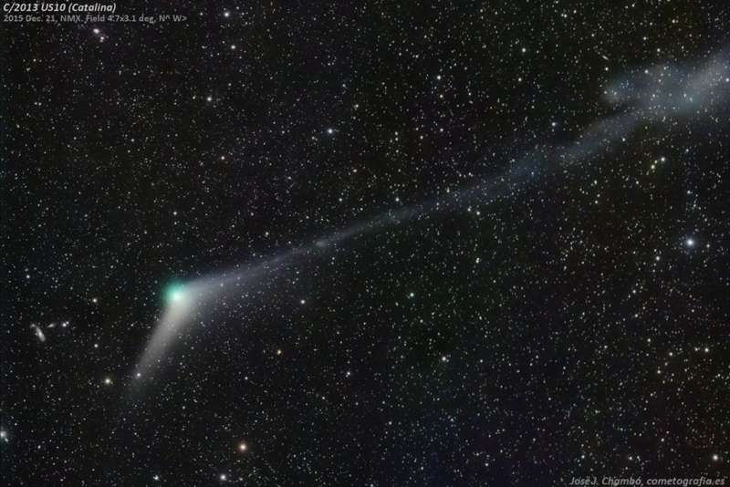 Хвосты кометы Каталина