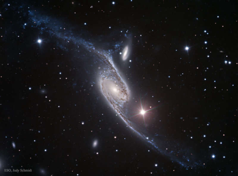 NGC 6872: A Stretched Spiral Galaxy