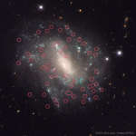 Сверхновая и цефеиды в спиральной галактике UGC 9391
