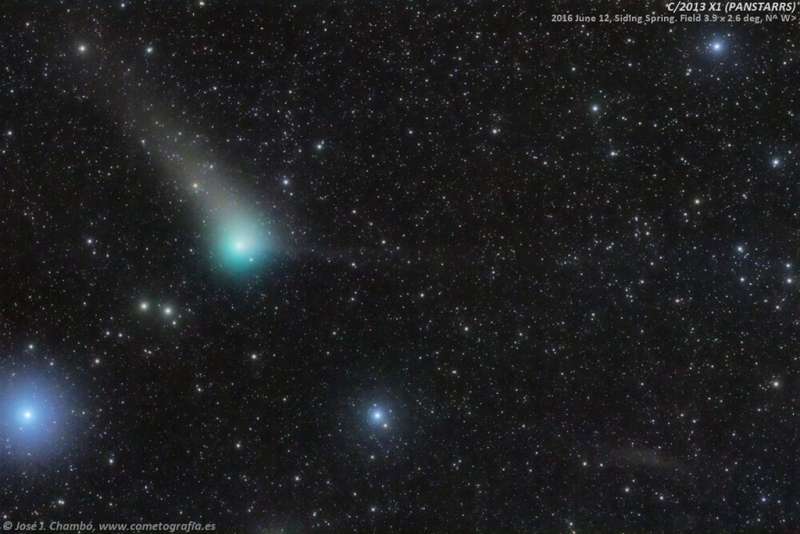 Kometa PanSTARRS  v Yuzhnoi Rybe