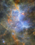 Туманность Орла от телескопа "Гершель"