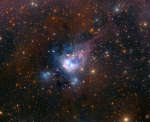 Молодые солнца в NGC 7129