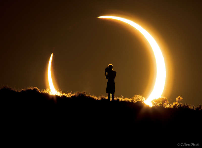 Annular Solar Eclipse over New Mexico