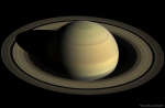 Сатурн: вид сверху