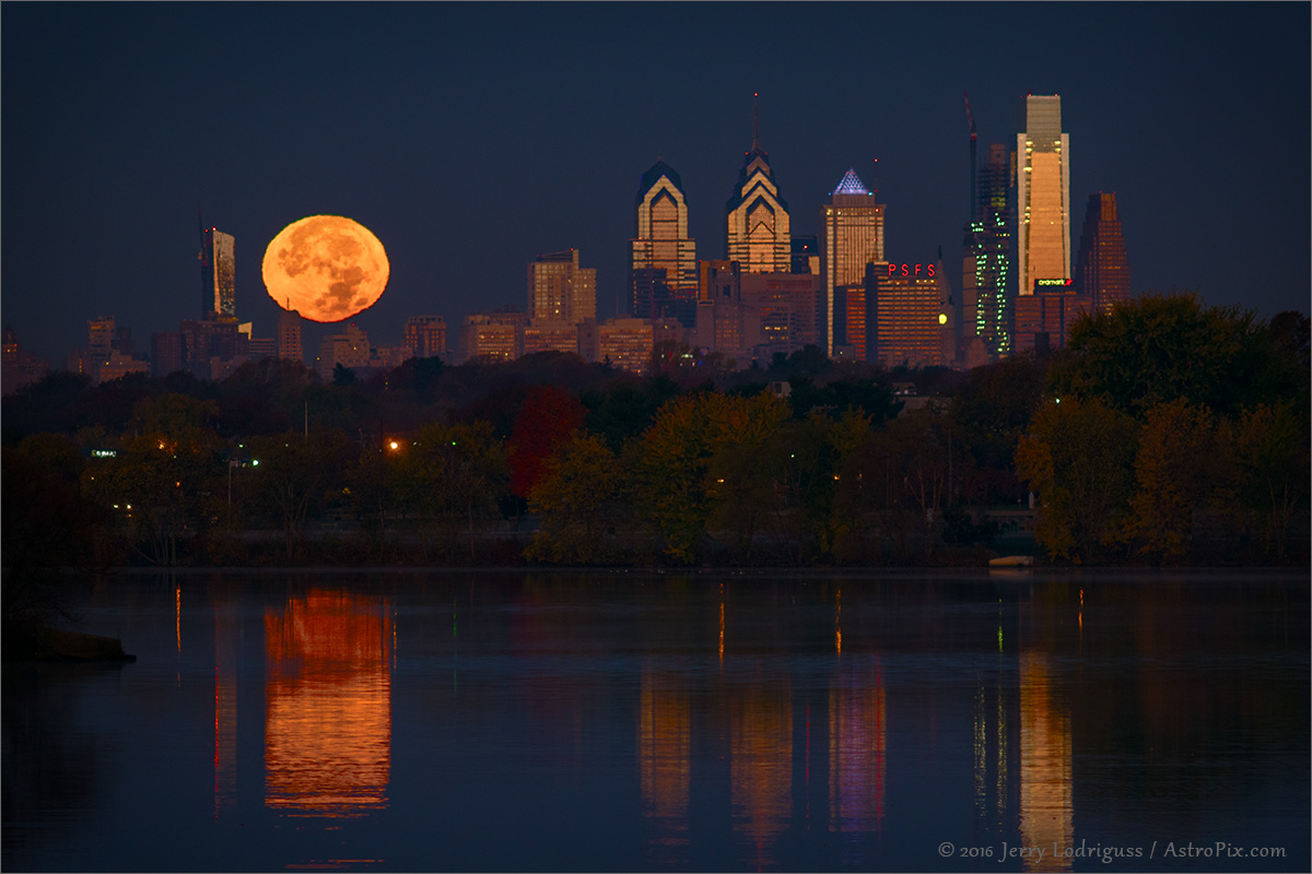 Philadelphia Perigee Full Moon