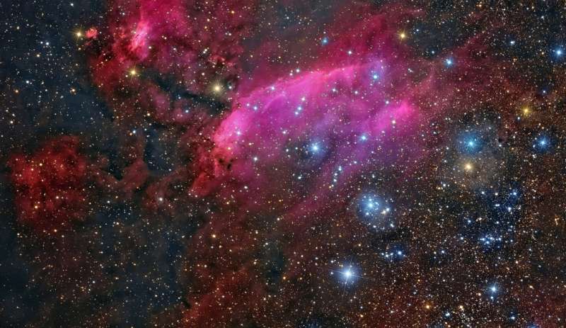 IC 4628: туманность Креветка