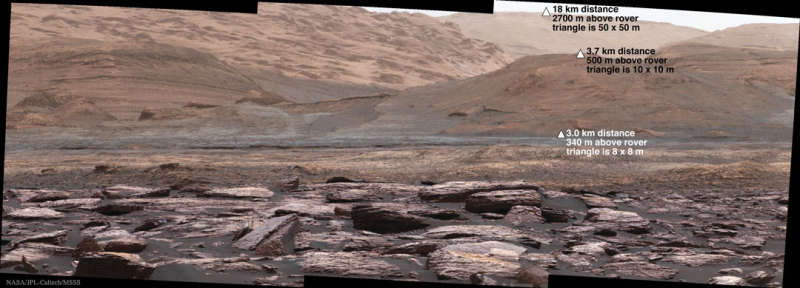 Curiosity Surveys Lower Mount Sharp on Mars