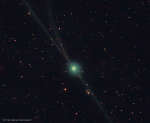 Почти три хвоста кометы Энке