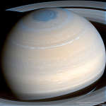 Сатурн в инфракрасном свете от "Кассини"
