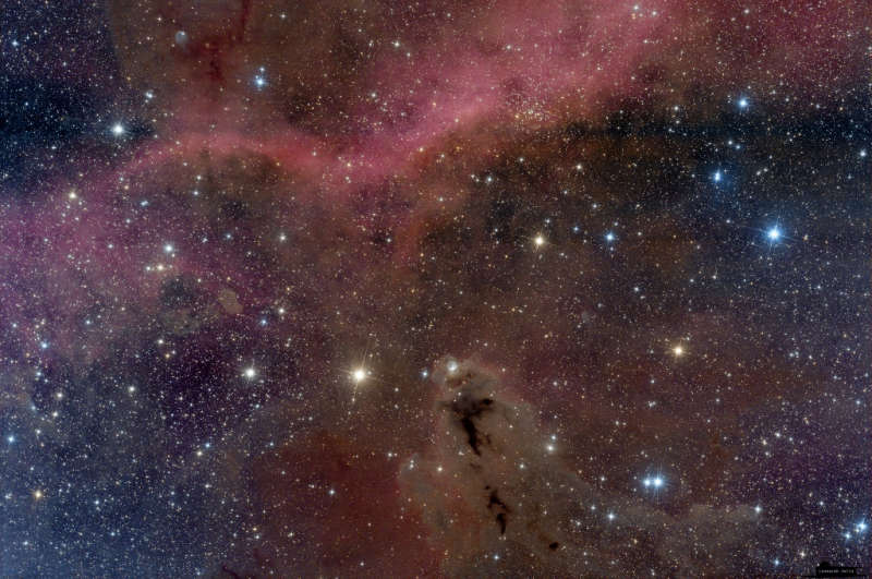 Dark Nebula LDN 1622 and Barnards Loop