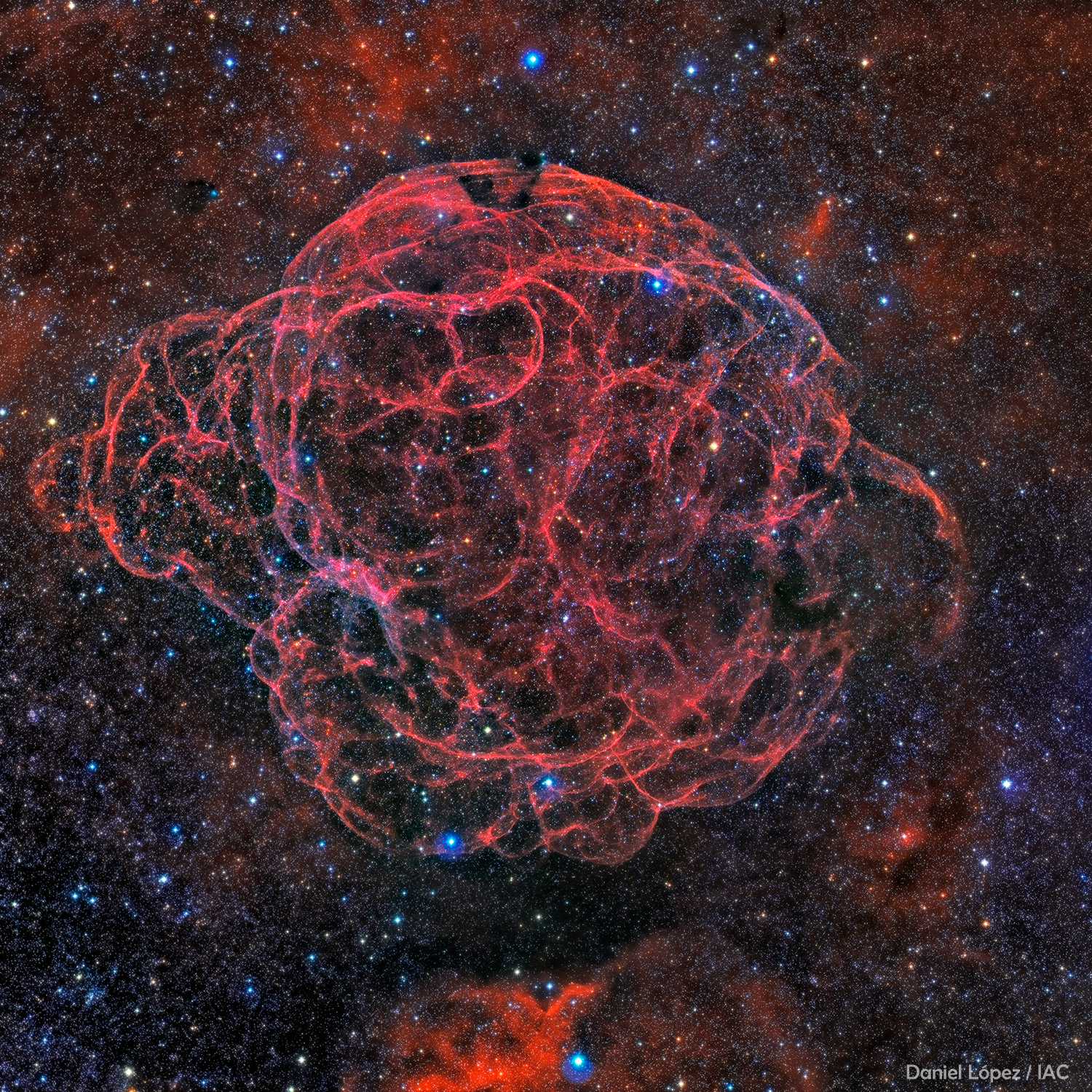 Simeis 147: Supernova Remnant