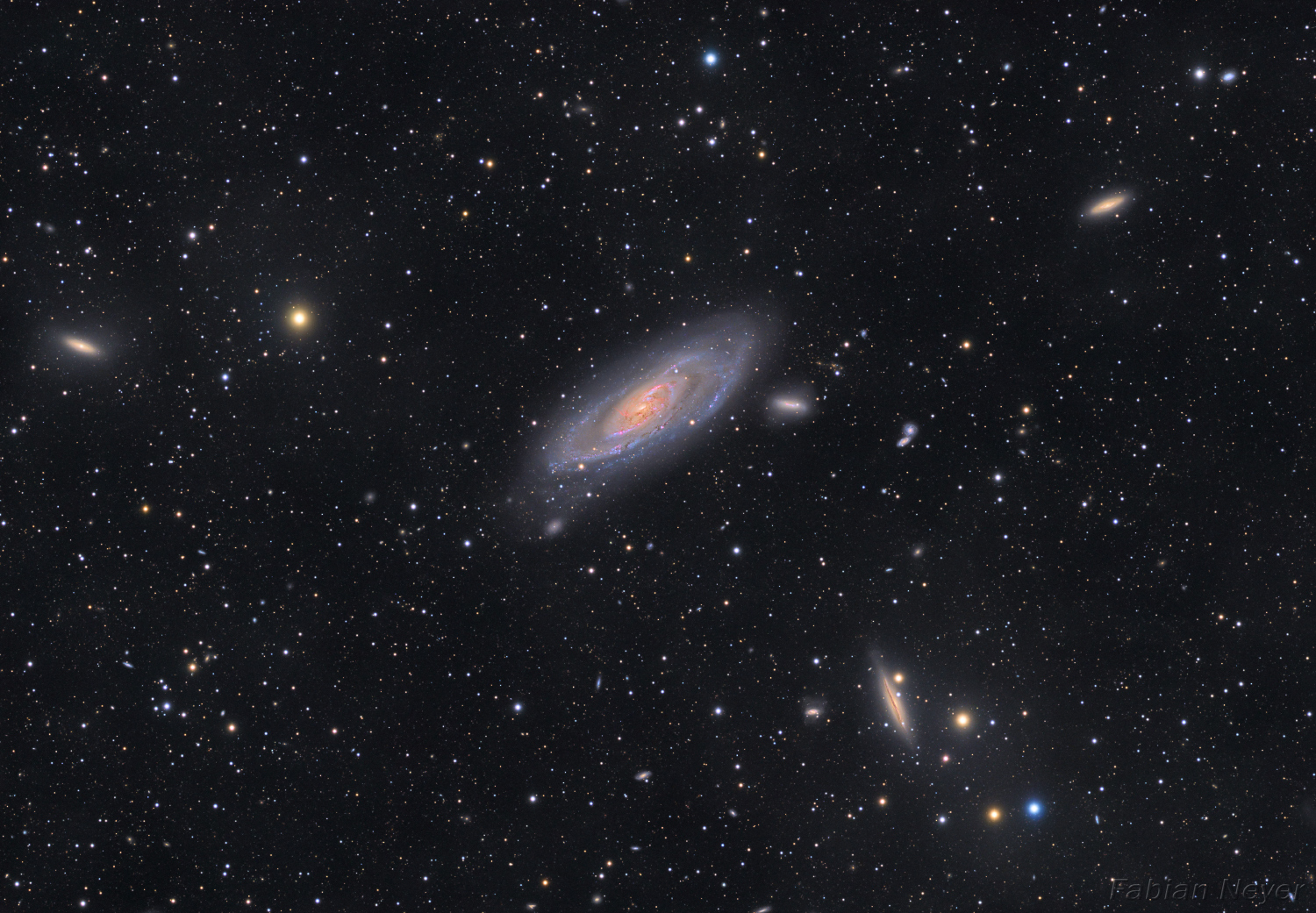 The View Toward M106