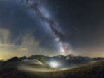 Perseids over the Pyrenees