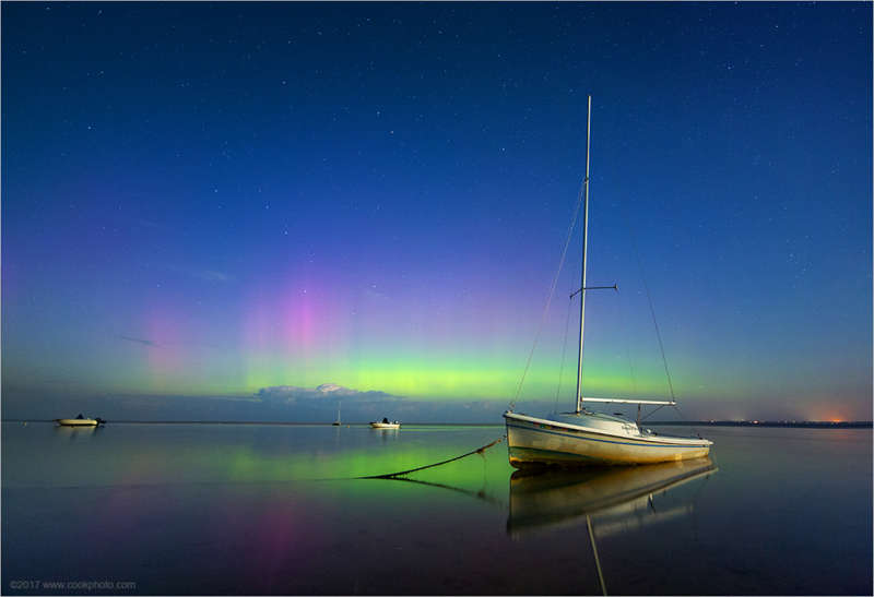 Calm Waters and Geomagnetic Storm