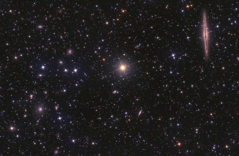 NGC 891 vs Abell 347