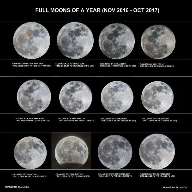 A Year of Full Moons
