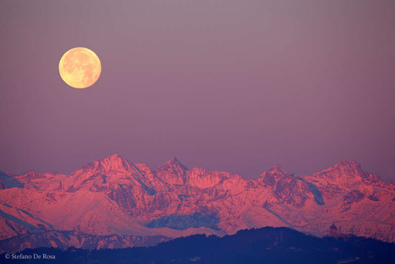 Alpine Superga Moonset