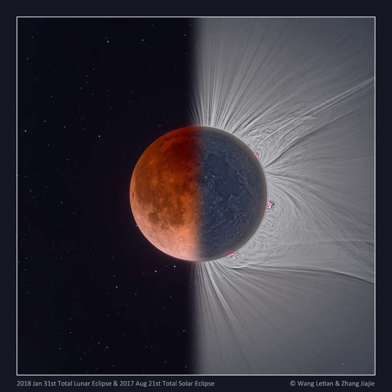 Total Solar Lunar Eclipse
