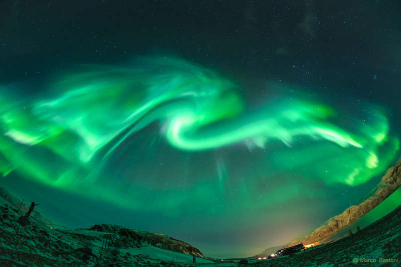 Dragon Aurora over Norway