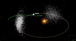 Delo ob asteroide, obrashayushemsya po orbite v obratnom napravlenii