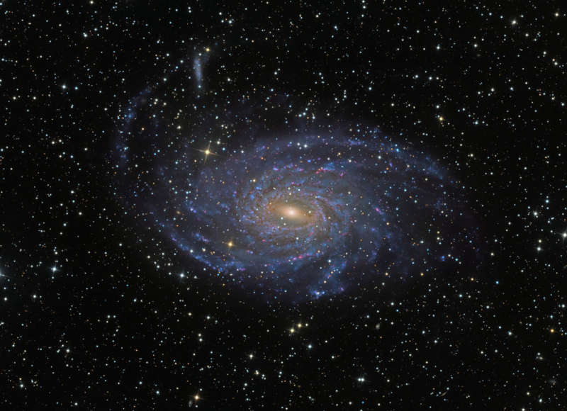 Spiral Galaxy NGC 6744