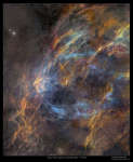 Оболочка остатка сверхновой W63 в Лебеде