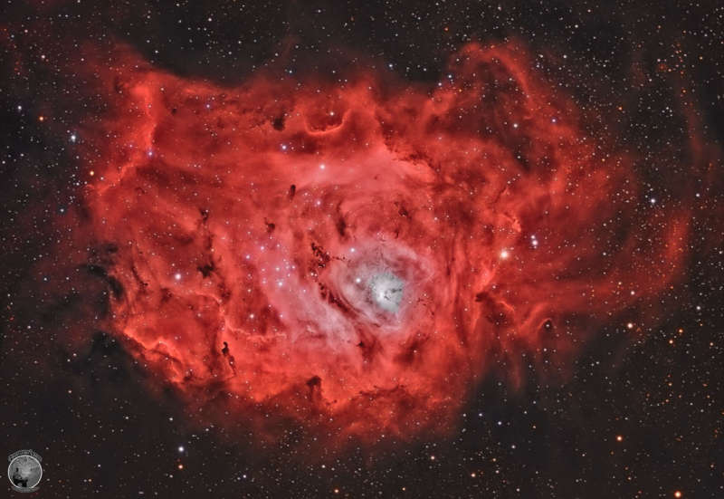 The Lagoon Nebula is Stars, Gas, and Dust