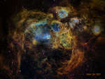 NGC 6357: туманность Лобстер