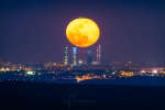 Four Towers and the Equinox Moon
