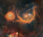 Межзвездные облака Ориона