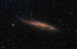 Близкая спиральная галактика NGC 4945