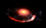 Необычный сигнал может свидетельствовать о разрушении нейтронной звезды черной дырой