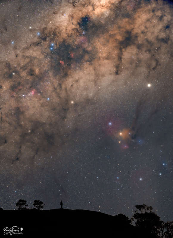 The Galaxy Above