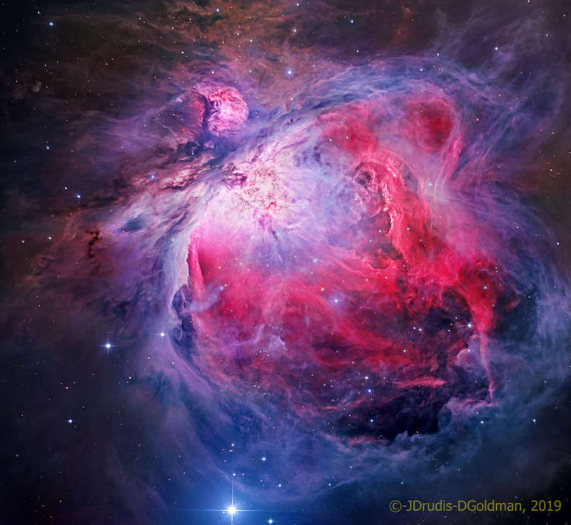 M42: внутри туманности Ориона