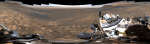 Панорама Марса от Кьюриосити