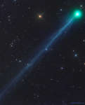 Ionnyi hvost novoi komety SWAN