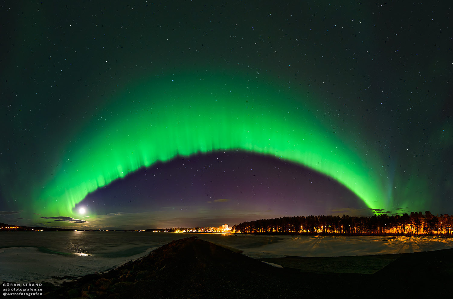 Aurora over Sweden
