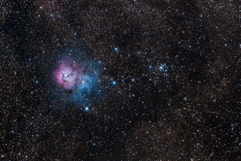 Messier 20 and 21