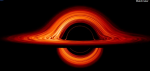 Аккреционный диск черной дыры: визуализация