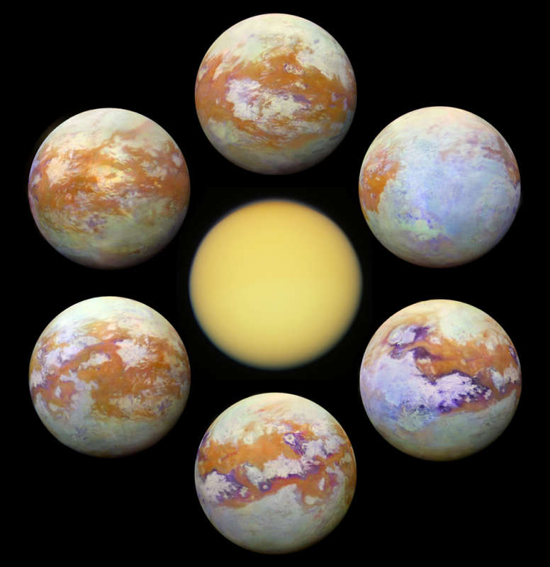 Виды Титана