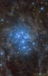 Плеяды: звездное скопление Семь сестер