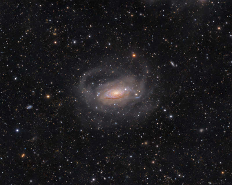 Curly Spiral Galaxy M63