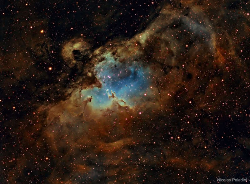 M16: Inside the Eagle Nebula