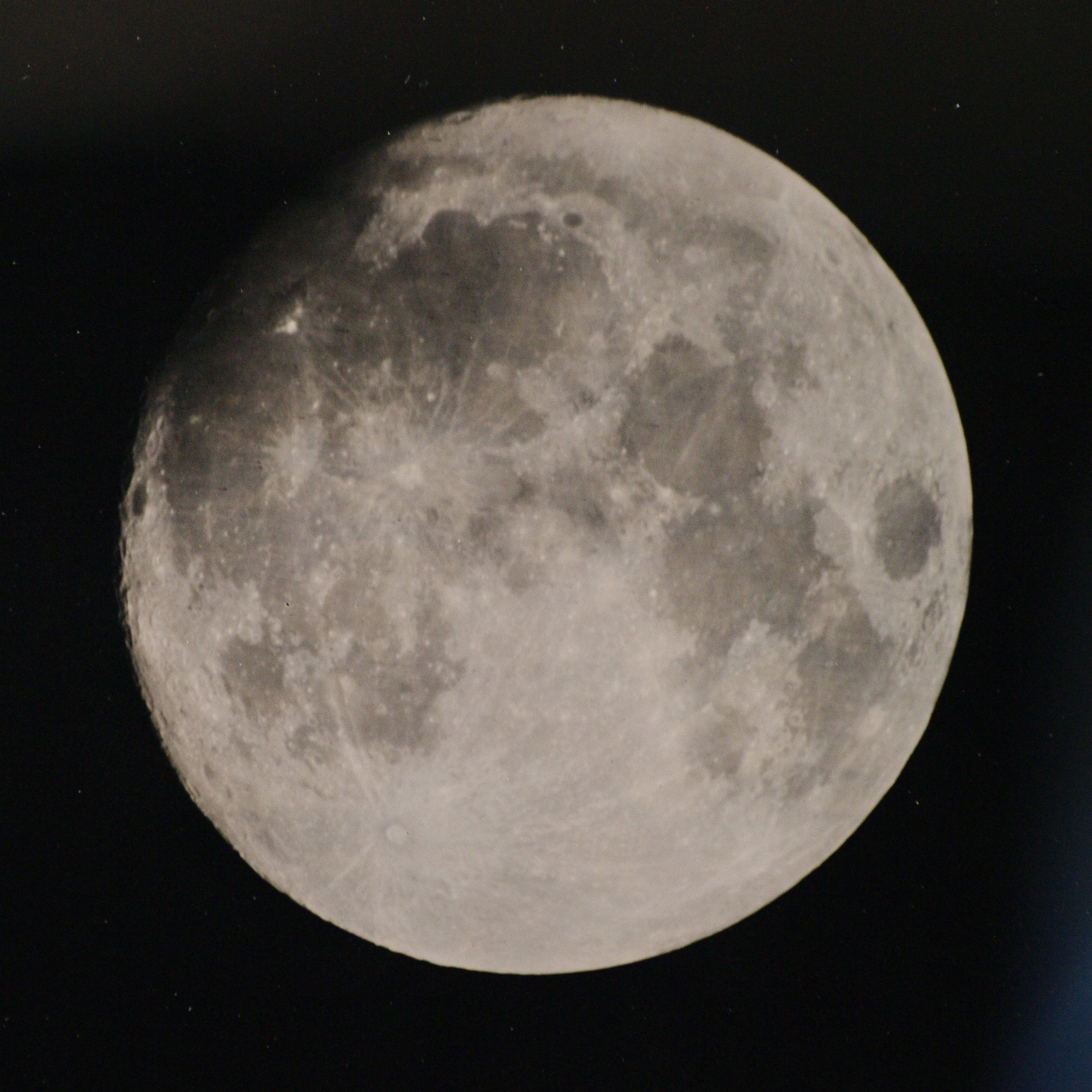 21st Century Wet Collodion Moon