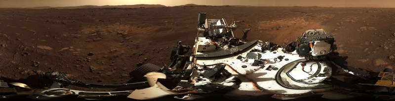Персеверанс на Марсе: сол 3