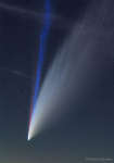 Три хвоста кометы NEOWISE