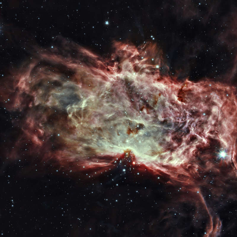 Inside the Flame Nebula