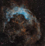Vydutaya zvezdnym vetrom tumannost' NGC 3199