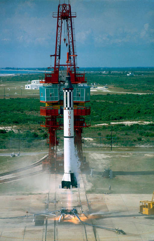 Mercury Redstone 3 Launch